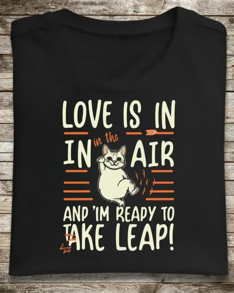Love In The Air Cotton Tshirt 1