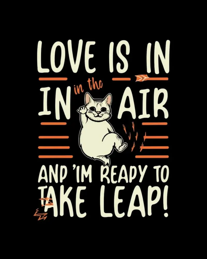 Love In The Air Cotton Tshirt 2