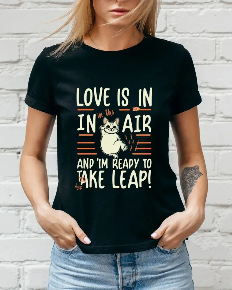 Love In The Air Cotton Tshirt 3