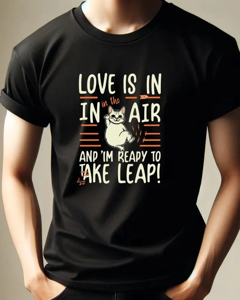 Love In The Air Cotton Tshirt 4