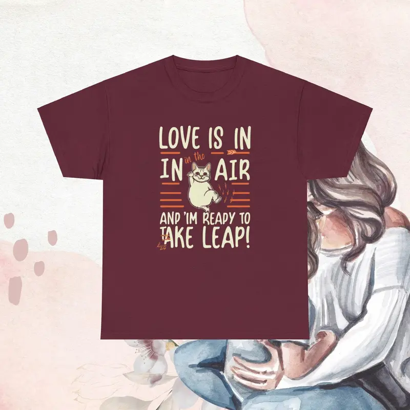 Love In The Air Cotton Tshirt 7
