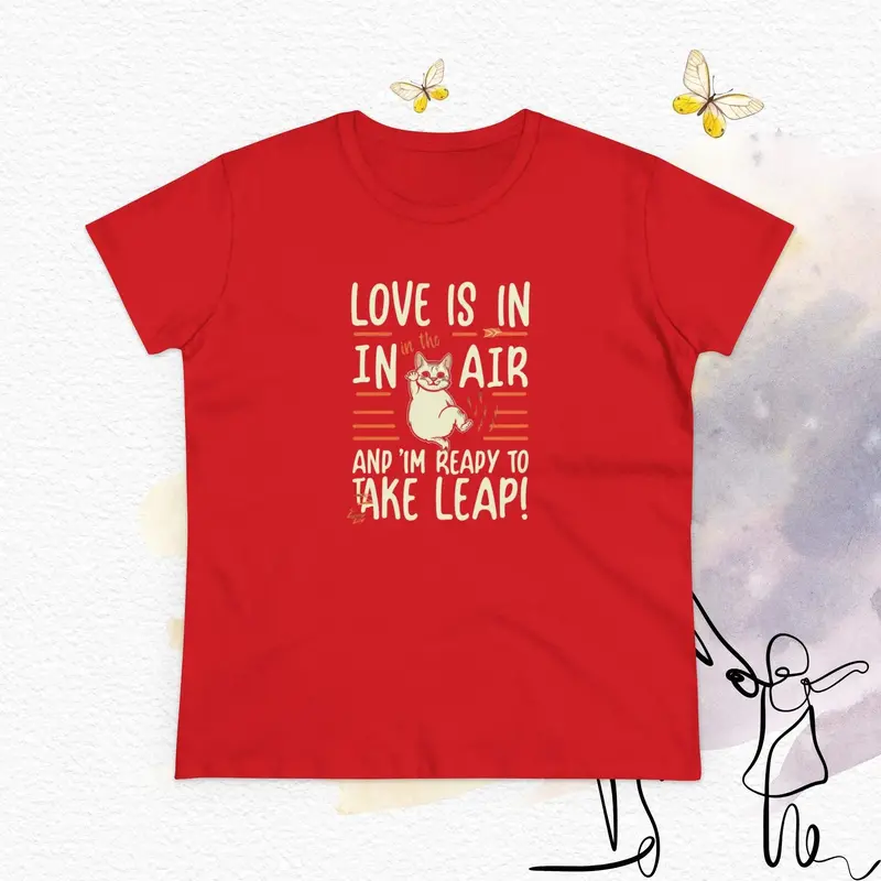 Love In The Air Women Graphic Tees 17