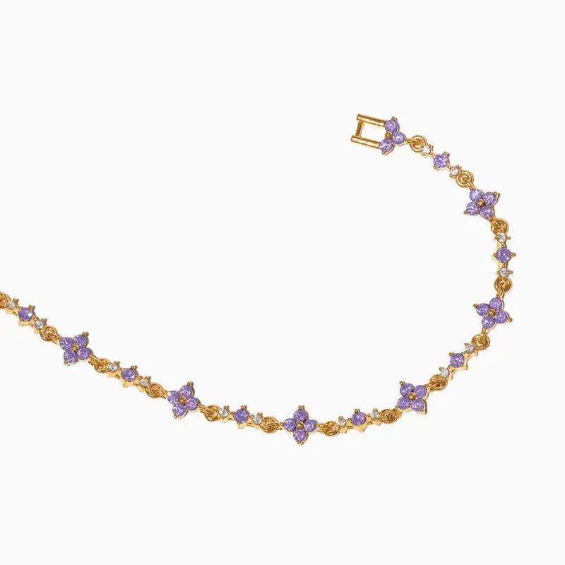 Love Zircon Butterfly Festival Bracelet 9
