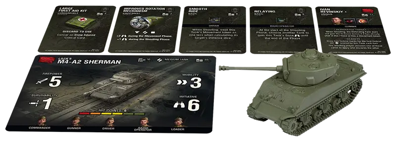 Loza’S M4-A2 Sherman (Soviet) 1