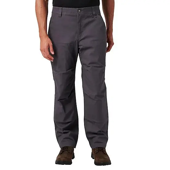 Lucky Brand Workwear Men's Canvas Comfort Fit Double-Front Pant 1