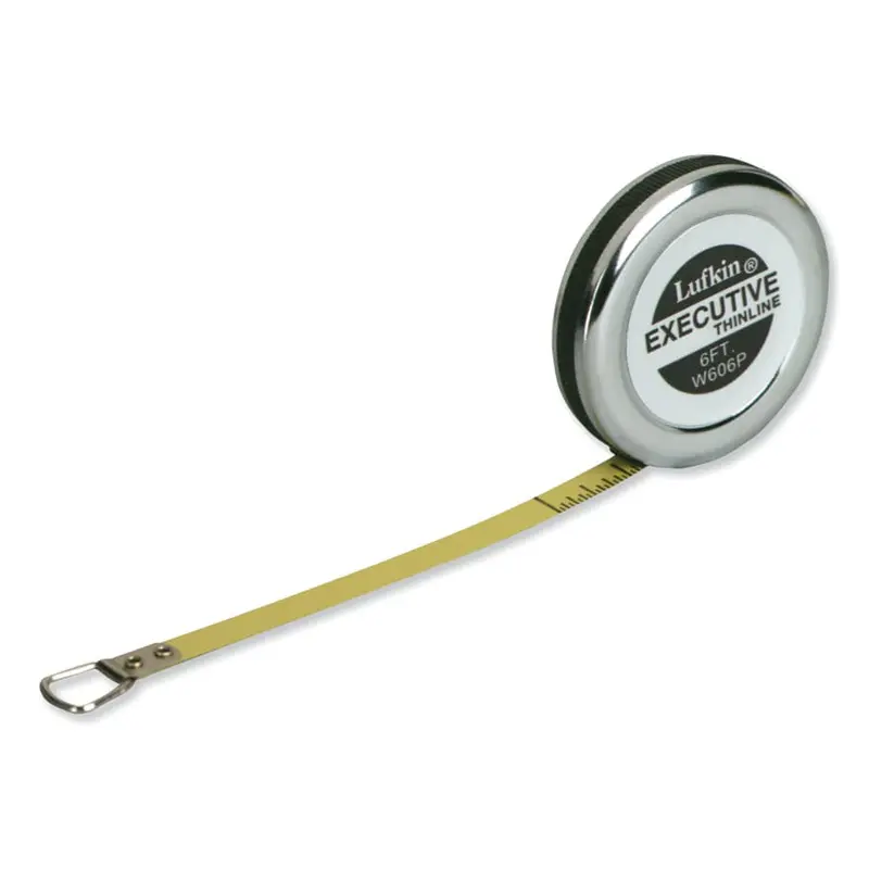 Lufkin Executive® Diameter Pocket Measuring Tapes, 1/4 In X 6 Ft, A19 Blade #W606pd 1