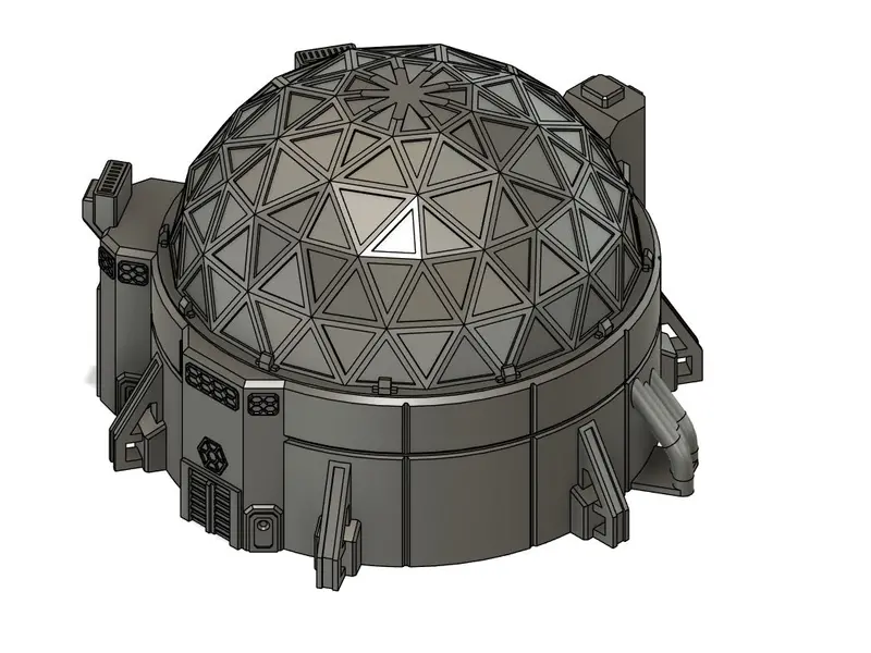 Lunar Dome (Small)- Solid X3 1