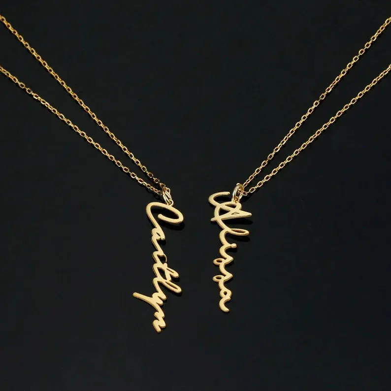 Luxury Necklace With Customizable Name Design 1
