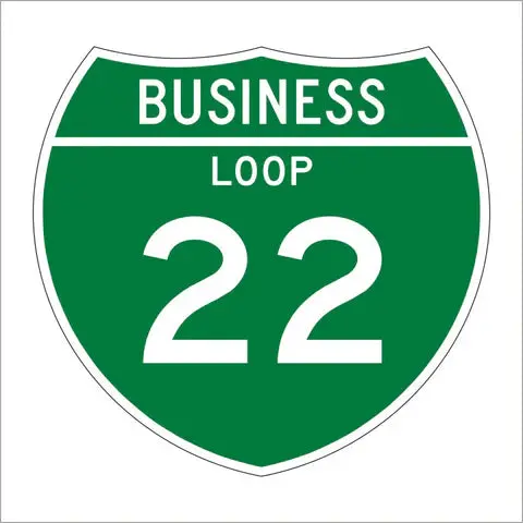M1-2 Interstate Business Loop Sign 1