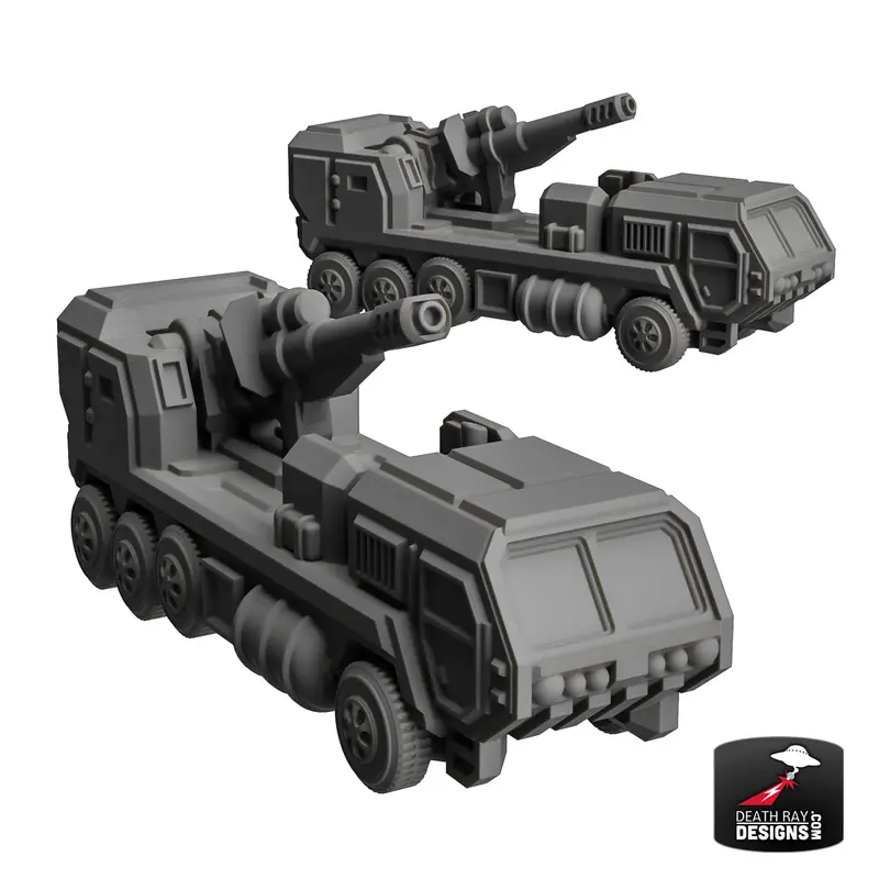 M155 Self-Propelled Artillery 2-Pack 1