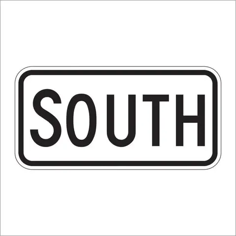 M3-3 South Directional Auxiliary Sign 1