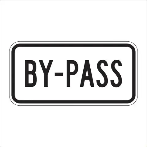 M4-2 By-Pass Sign 1
