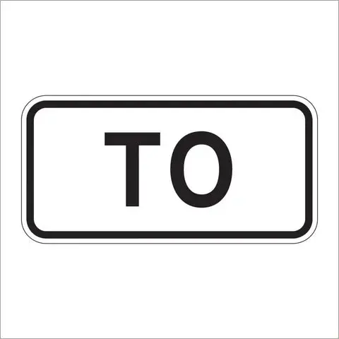 M4-5 To Auxiliary Sign 1