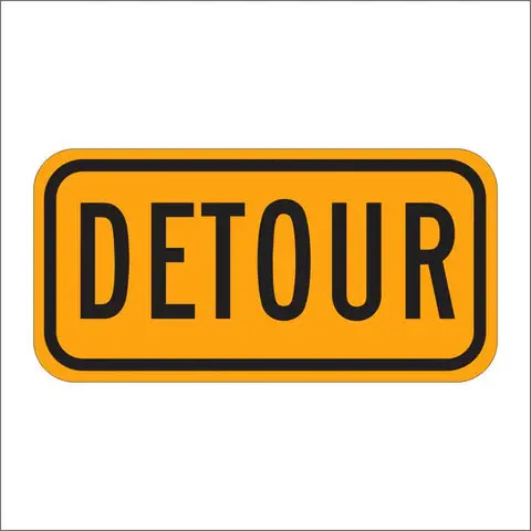 M4-8 Detour Sign 1