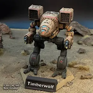Mad Cat "Timber Wolf" Prime Museum Scale Dl-684 1
