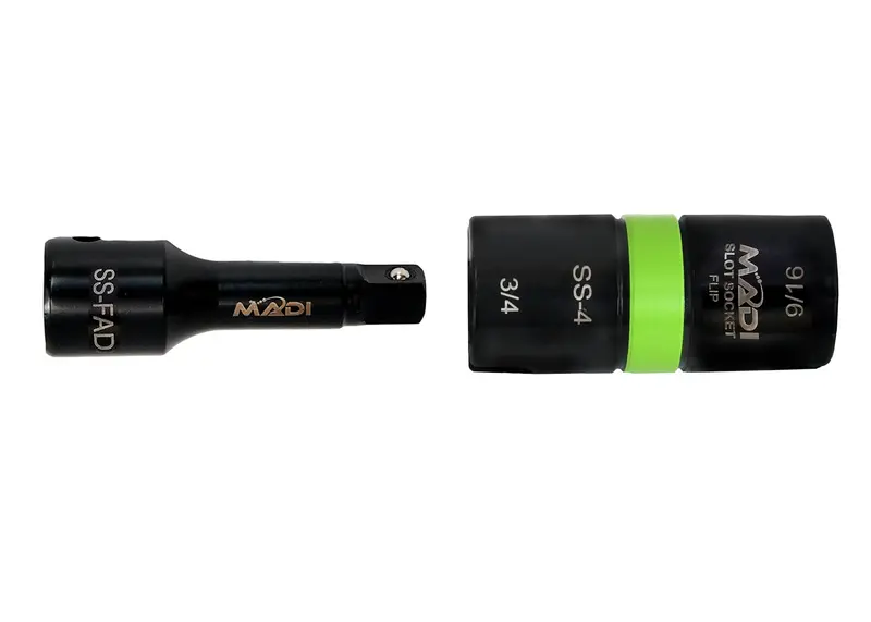 Madi 3 In 1 Slotted Impact Socket - 9/16" And 3/4" Ss-4 1
