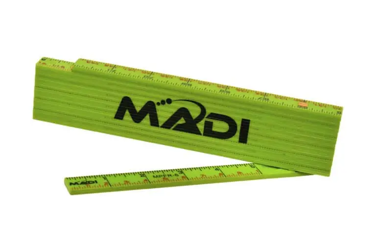 Madi 6' Fiberglass Folding Ruler – Inside Reading With Center-Point  Markings   Mpfr-6 1