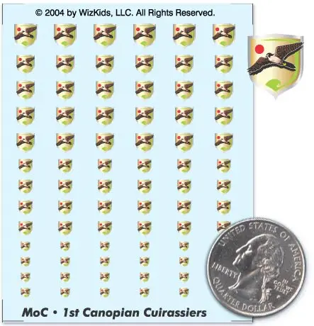 Magistracy Of Canopus- 1St Canopian Cuirassiers Decals 1