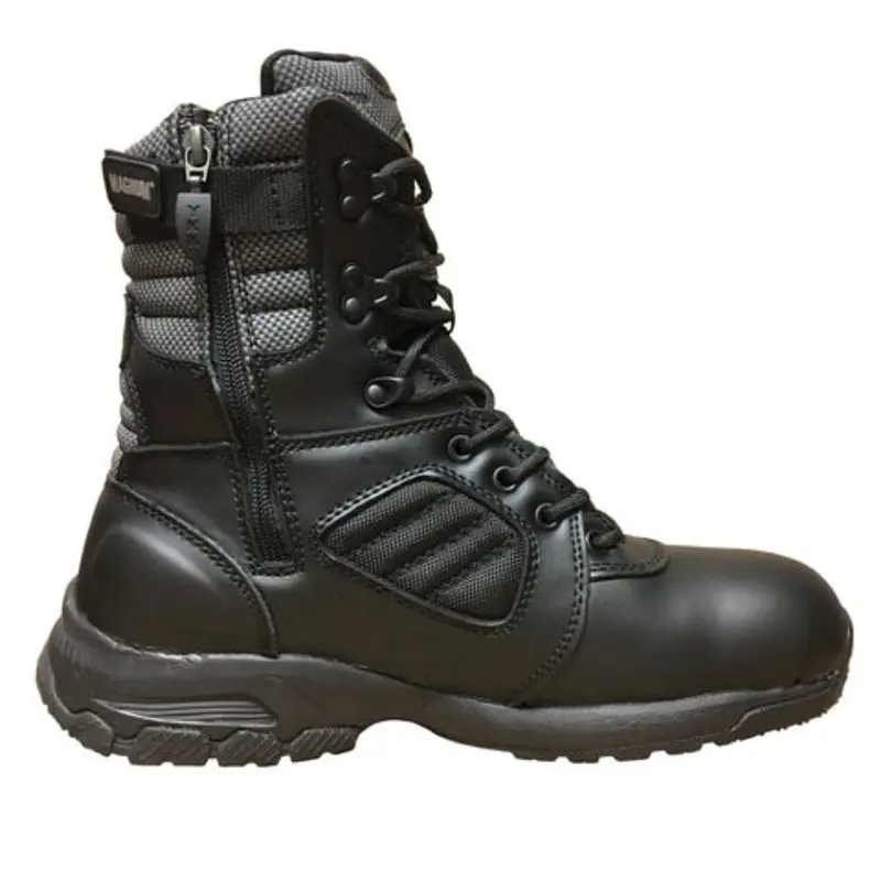 Magnum Response Iii 8" Waterproof Soft Toe Side Zip Uniform Boots H5227 1