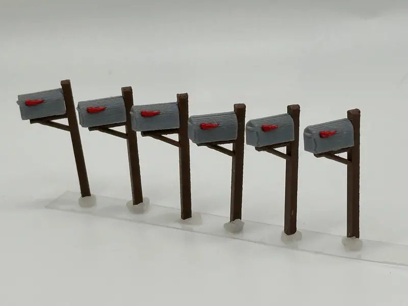 Mailboxes Rural Wooden Post 1
