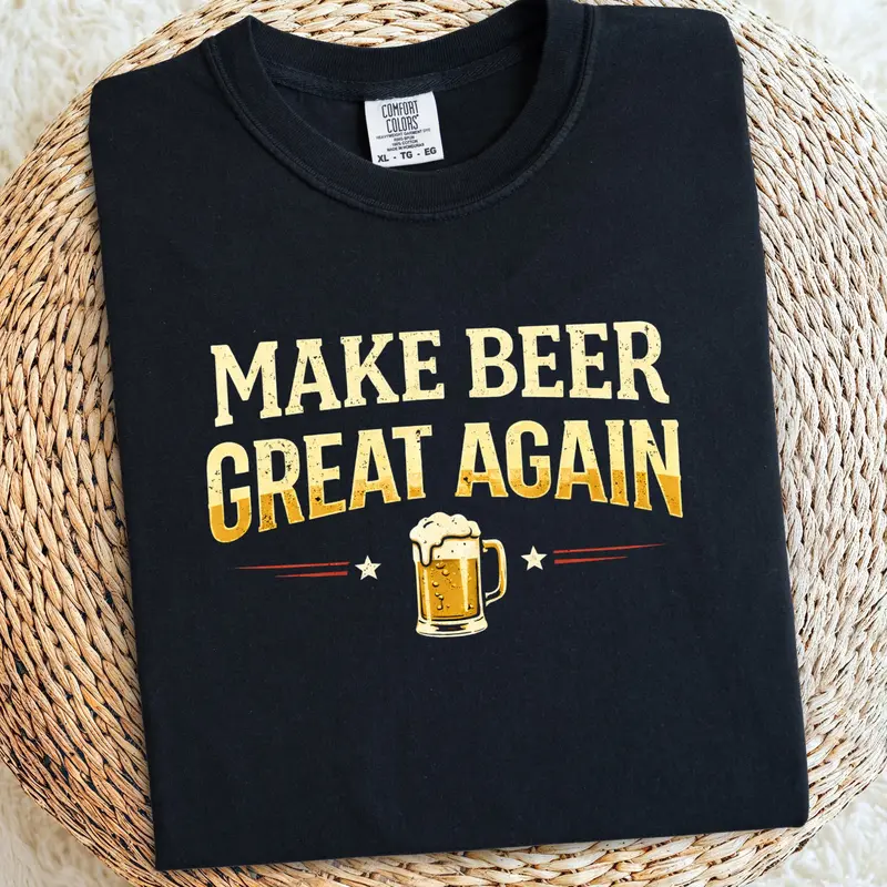 Make Beer Great Again Cotton Tshirt 1