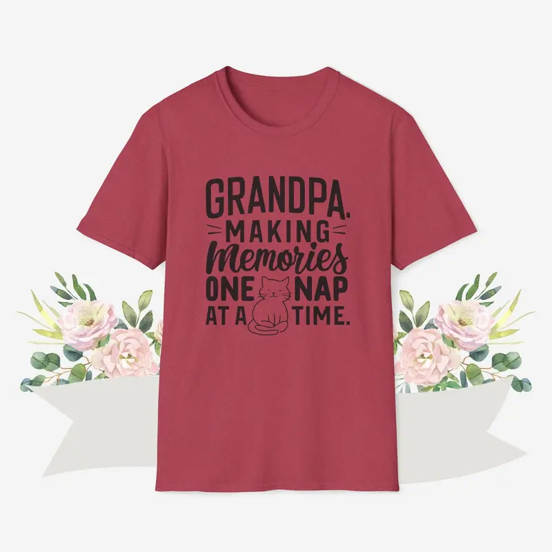 Making Memory Cotton Men T-Shirt 14