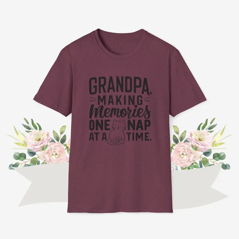 Making Memory Cotton Men T-Shirt 16