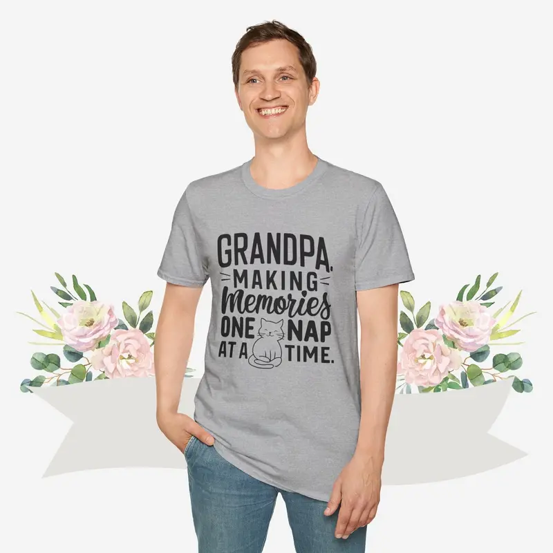 Making Memory Cotton Men T-Shirt 17