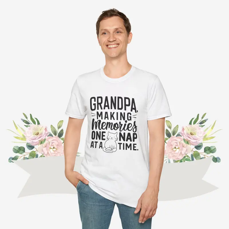 Making Memory Cotton Men T-Shirt 19