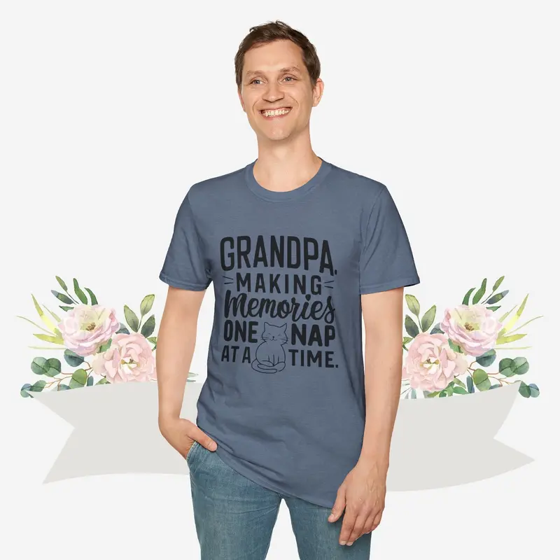 Making Memory Cotton Men T-Shirt 23