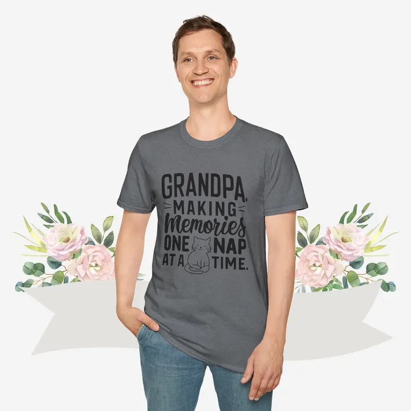 Making Memory Cotton Men T-Shirt 25