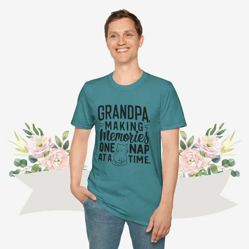 Making Memory Cotton Men T-Shirt 26