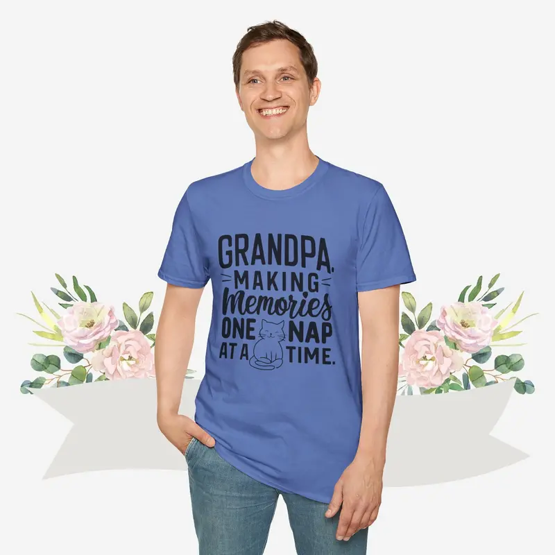 Making Memory Cotton Men T-Shirt 27