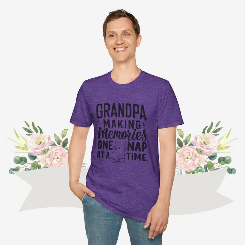 Making Memory Cotton Men T-Shirt 28