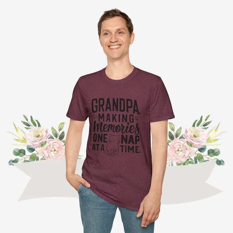 Making Memory Cotton Men T-Shirt 30