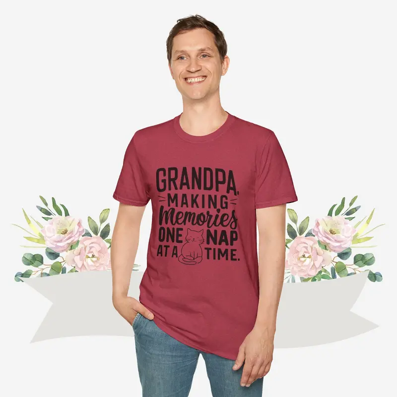 Making Memory Cotton Men T-Shirt 32