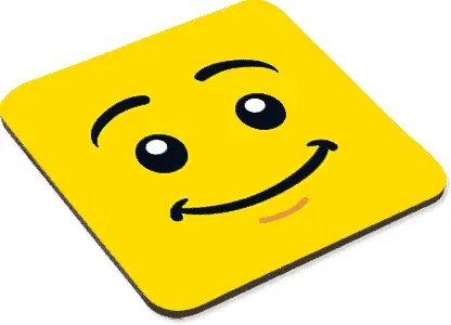 Male Smiley - Coaster 1