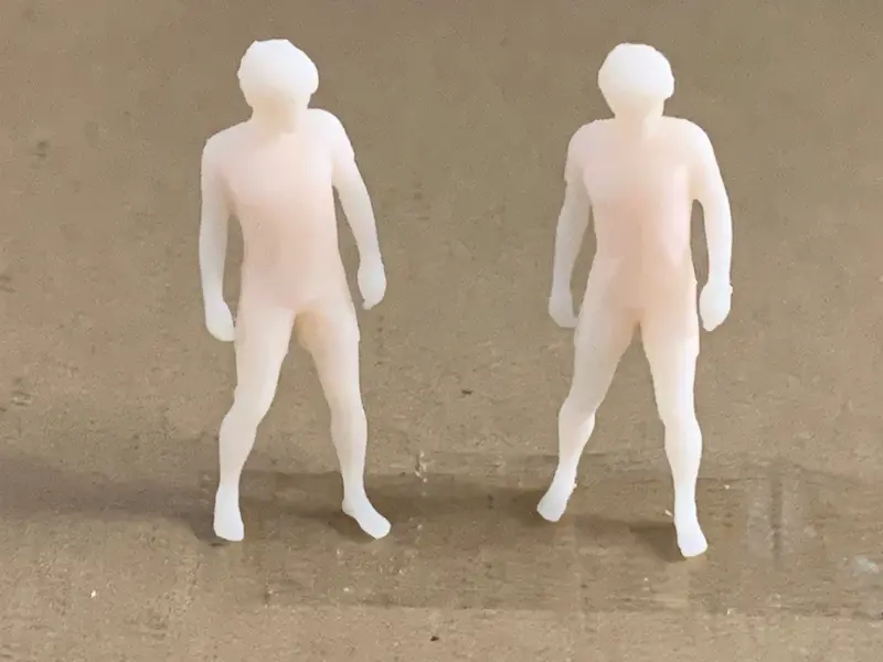 Male Standing Barefoot 2