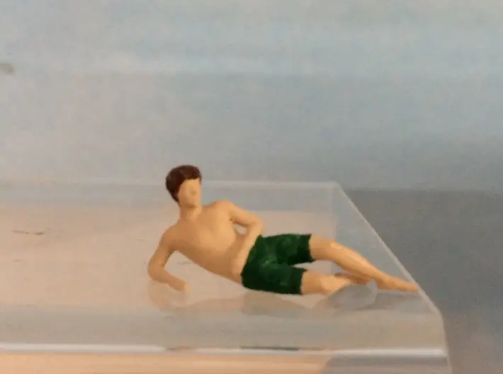 Male Swimsuit Lying On Side 1