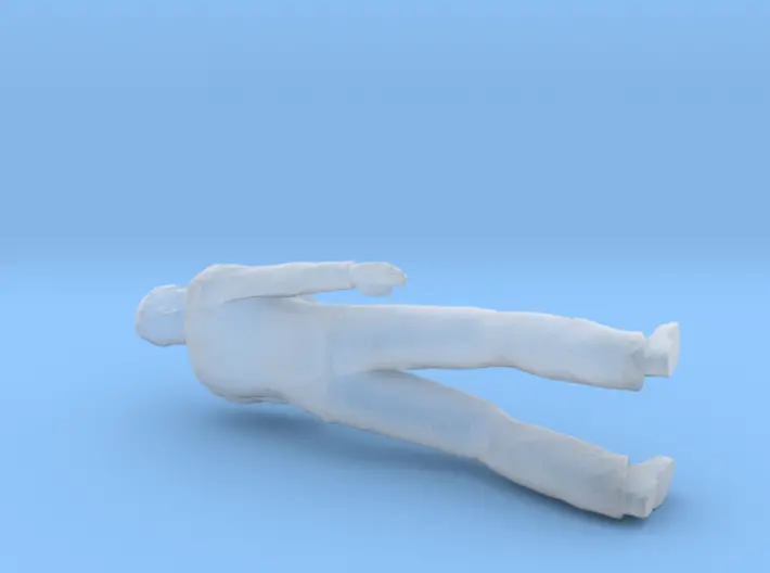 Man Lying Arm On Chest 4