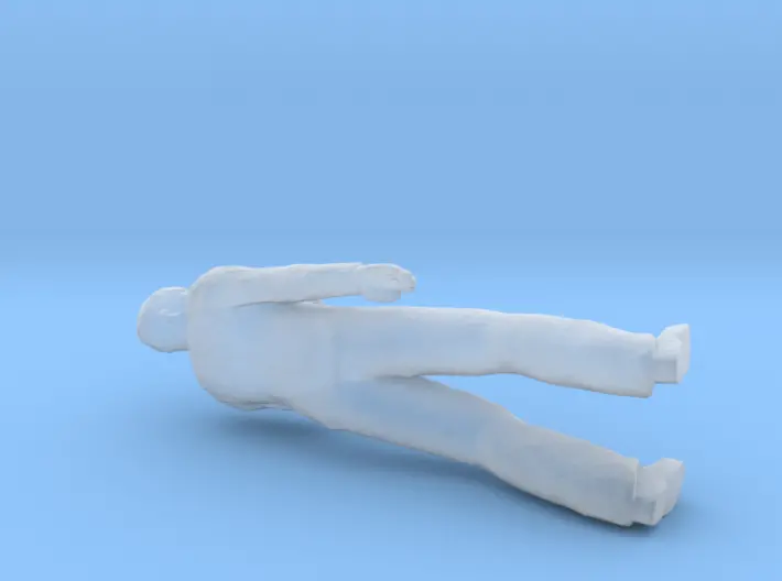 Man Lying Arm On Chest 4