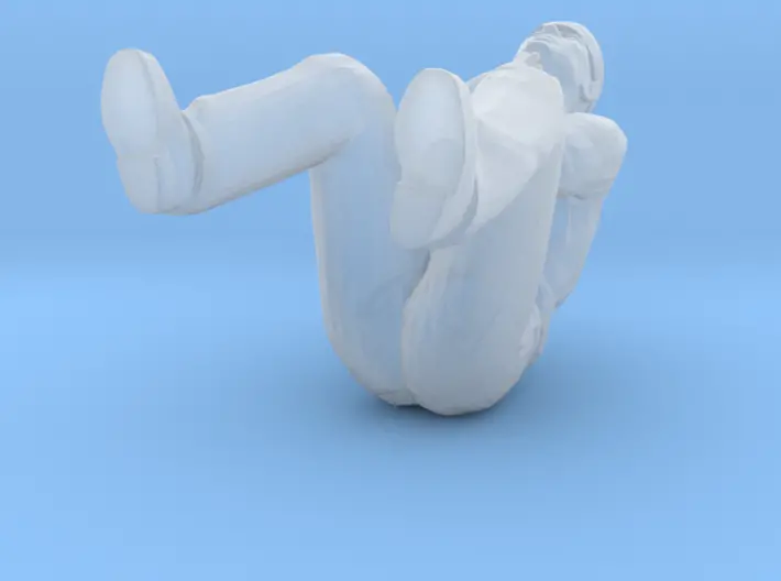 Man Sitting Head Bandaged 4
