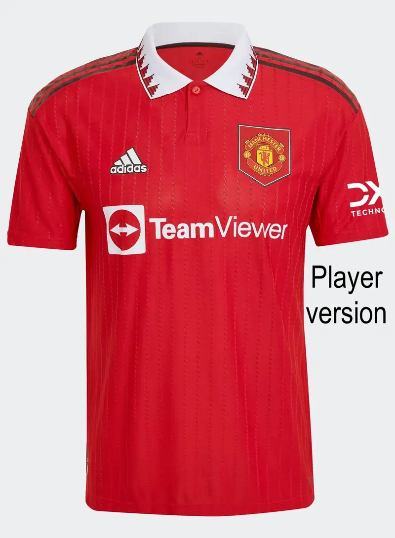 Manchester United 22/23 Home Player Version Jersey H13889 1