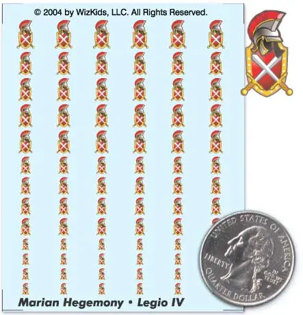 Marian Hegemony- Legio Iv Decals 1