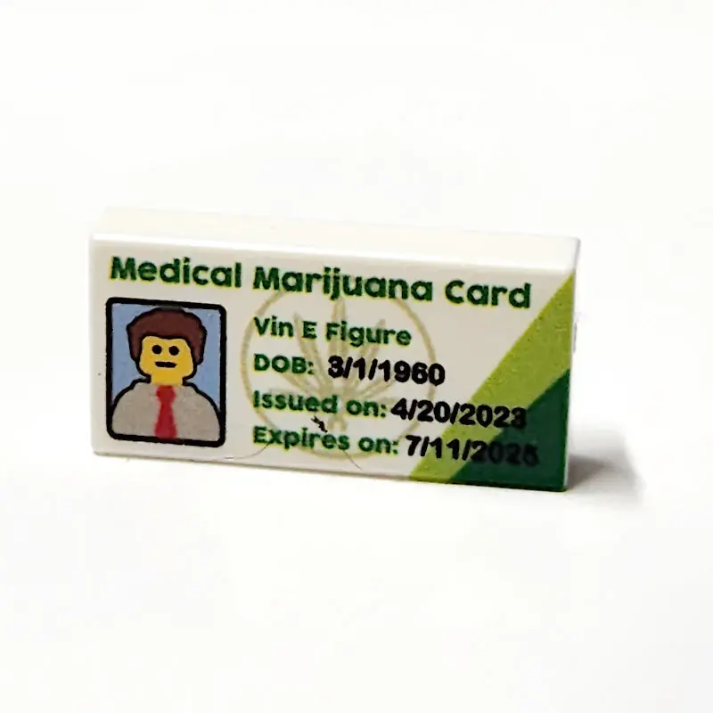 Marijuana Id - 1X2 Tile 1
