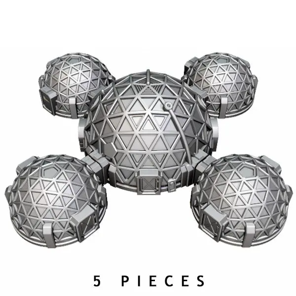 Mars Colony Domes [X5] 1