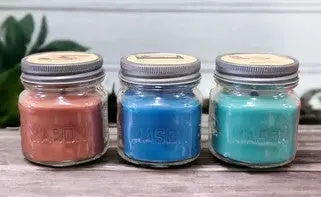 Mason Jar Candles 1