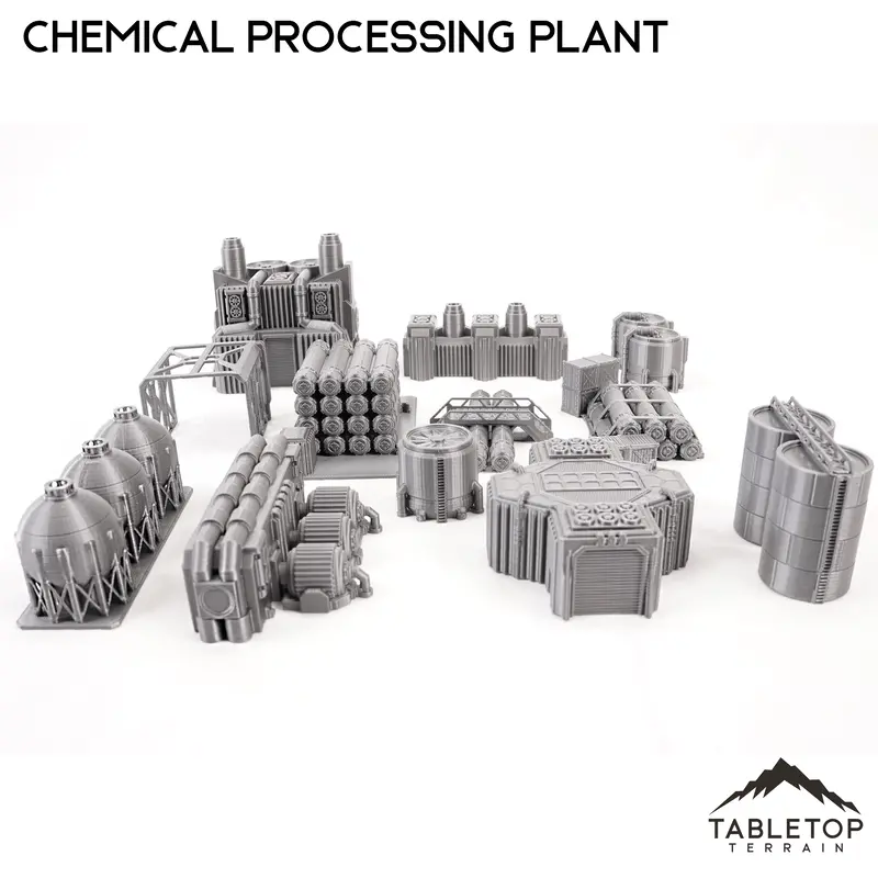 Mecha City Chemical Processing Plant 1