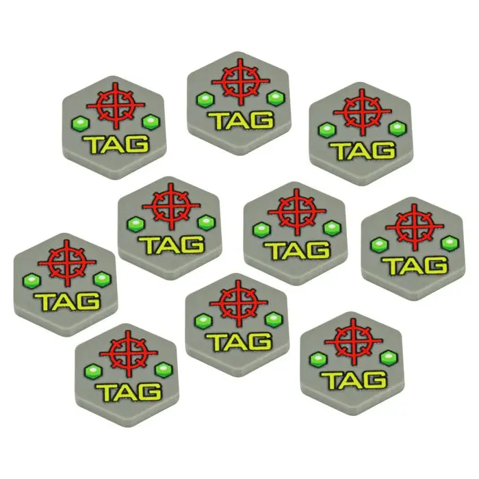 Mecha Target Acquisition Gear Tokens Compatible With Battletech (10) 1