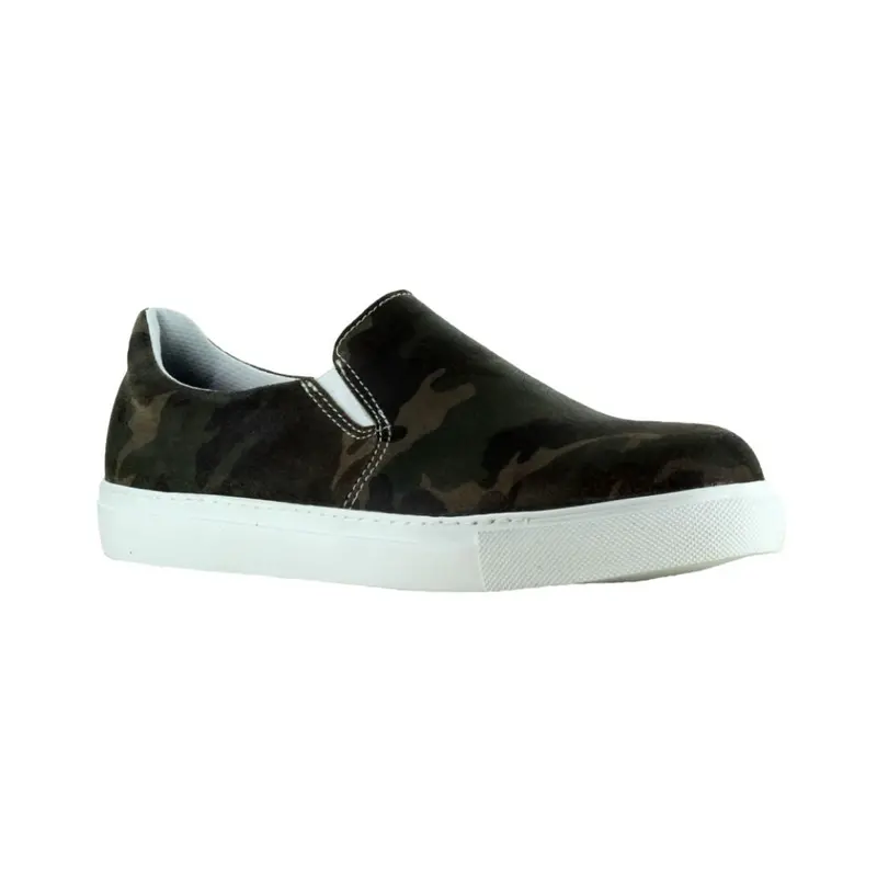 Mellow Walk Jessica Women's Camo Slip On Steel Toe Sd+ Work Shoe 482072C 1